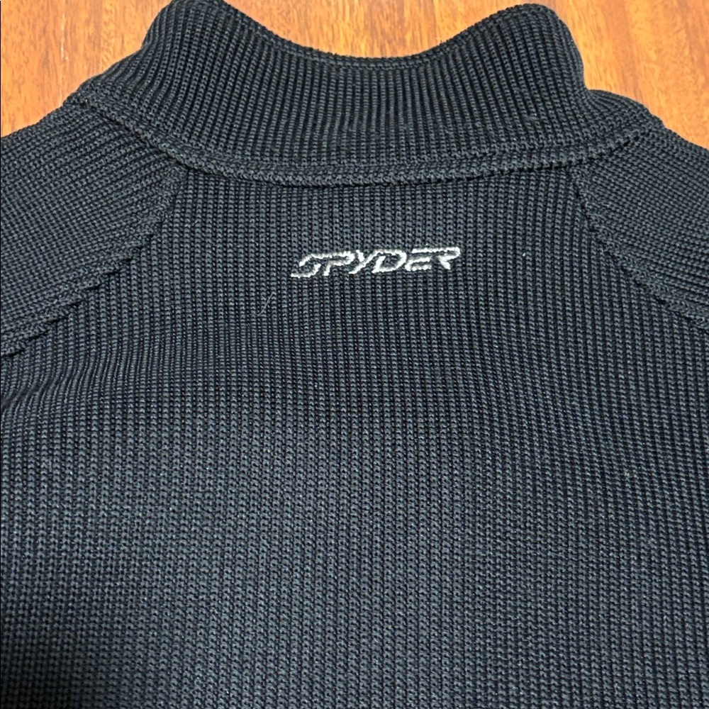 Spyder Black Half-Zip Performance Pullover Men’s - image 6